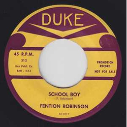Fenton Robinson As The Years Go By / School Boy Vinyl 7" USED
