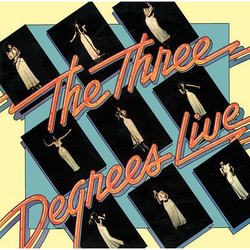 The Three Degrees The Three Degrees Live Vinyl LP USED