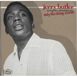 Jerry Butler Only The Strong Survive - The Legendary Philadelphia Hits Vinyl LP USED