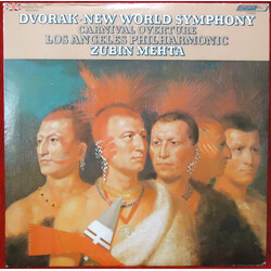 Antonín Dvořák / Los Angeles Philharmonic Orchestra / Zubin Mehta New World Symphony / Carnival Overture Vinyl LP USED