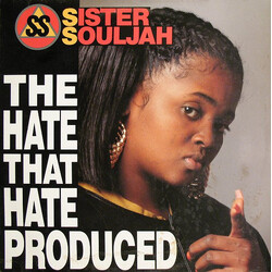 Sister Souljah The Hate That Hate Produced VINYL 12" USED