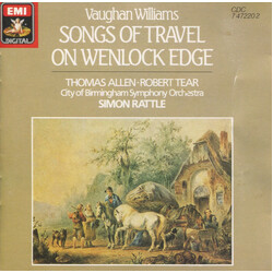 Ralph Vaughan Williams / Thomas Allen / Robert Tear / City Of Birmingham Symphony Orchestra / Sir Simon Rattle Songs Of Travel / On Wenlock Edge Vinyl