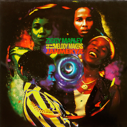 Ziggy Marley And The Melody Makers Jahmekya Vinyl LP USED