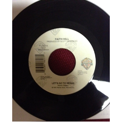 Faith Hill Let's Go To Vegas Vinyl 7" USED