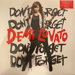 Demi Lovato Don't Forget Vinyl LP USED