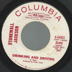 Stonewall Jackson I Believe In Love Vinyl 7" USED
