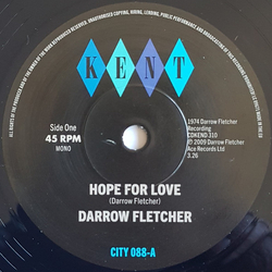 Darrow Fletcher Hope For Love Vinyl 7" USED