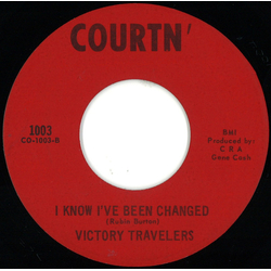 The Victory Travelers I Know I've Been Changed / Contract With Jesus Vinyl 7" USED