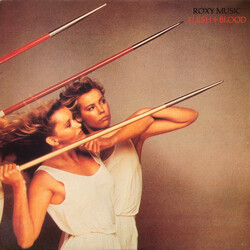 Roxy Music Flesh + Blood Vinyl LP USED