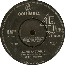 Judith Durham Again And Again / Memories Vinyl 7" USED