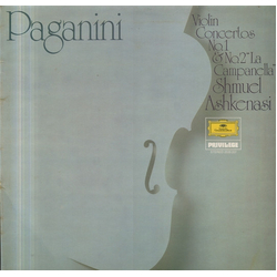 Niccolò Paganini / Shmuel Ashkenasi Violin Concertos No.1  & No.2 "La Campanella" Vinyl LP USED
