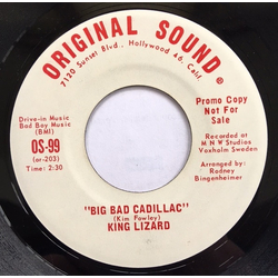 King Lizard Big Bad Cadillac Vinyl 7" USED