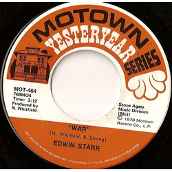 Edwin Starr War / Stop The War Now Vinyl 7" USED