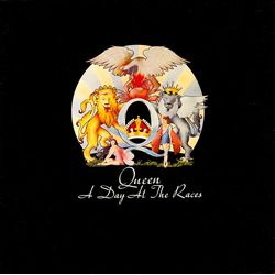 Queen A Day At The Races Vinyl LP USED