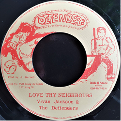 Vivian Jackson / The Defenders Love Thy Neighbours Vinyl 7" USED