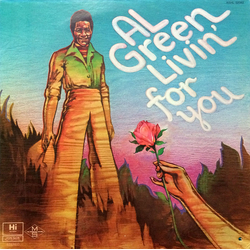 Al Green Livin' For You Vinyl LP USED