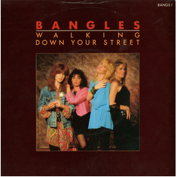 Bangles Walking Down Your Street Vinyl 7" USED