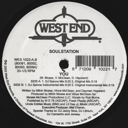 Soul Station You Vinyl 12" USED