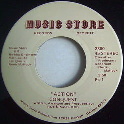 Conquest (6) Action Vinyl 7" USED