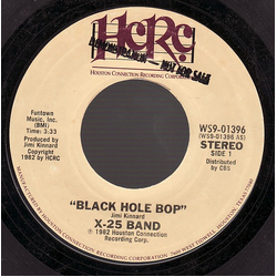 X-25 Band Black Hole Bop Vinyl 7" USED