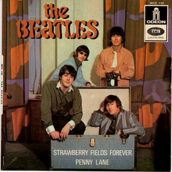 The Beatles Strawberry Fields Forever / Penny Lane Vinyl 7" USED