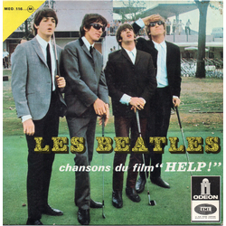 The Beatles ‎Chansons Du Film "Help" Vinyl 7" USED