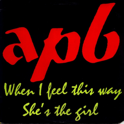 Apb (2) When I Feel This Way Vinyl 12" USED
