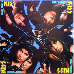 Kiss Crazy Nights Vinyl LP USED
