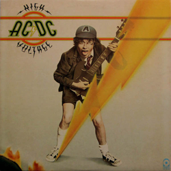 AC/DC High Voltage Vinyl LP USED
