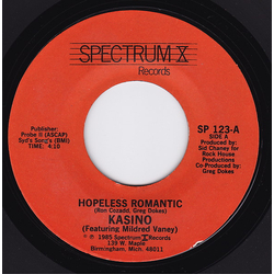 Kasino (3) / Mildred Vaney Hopeless Romantic Vinyl 7" USED