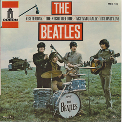 The Beatles Yesterday / The Night Before / Act Naturally / It's Only Love Vinyl 7" USED