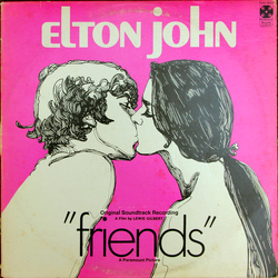 Elton John Friends Vinyl LP USED