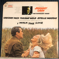 Johnny Cash / The Tennessee Three I Walk The Line (Original Soundtrack Recording) Vinyl LP USED
