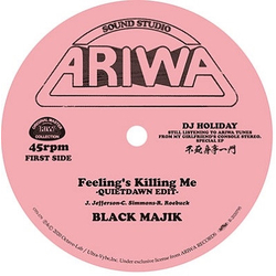 BLACK MAJIK Feeling's Kikking Me Vinyl 7" USED