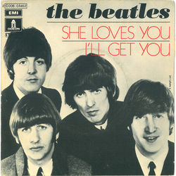 The Beatles She Loves You / I'll Get You Vinyl 7" USED