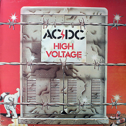 AC/DC High Voltage Vinyl LP USED