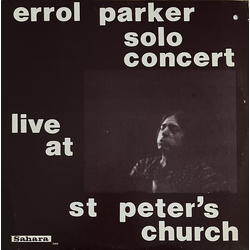 Errol Parker Solo Concert Live At St Peter's Church Vinyl LP USED
