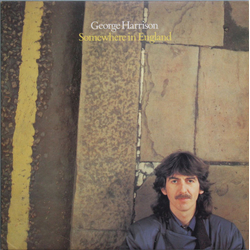 George Harrison Somewhere In England Vinyl LP USED
