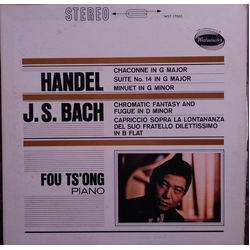Fou Ts'Ong Handel and J.S.Bach Vinyl LP USED