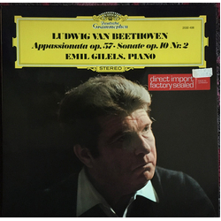 Ludwig van Beethoven / Emil Gilels Appassionata Op. 57 / Sonate Op. 10 Nr. 2 Vinyl LP USED