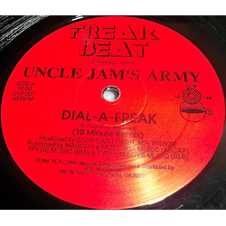 Uncle Jamm's Army Dial-A-Freak (10 Minute Remix) Vinyl 12" USED