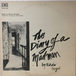 Martin Donegan / Николай Васильевич Гоголь The Diary Of A Madman By Nikolai Gogol Vinyl LP USED