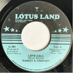 Ramsey & Co. Love Call / Leg Grease Vinyl 7" USED