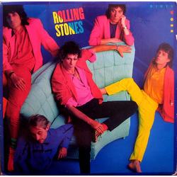 The Rolling Stones Dirty Work Vinyl LP USED