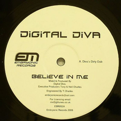 Digital Diva (2) Believe In Me Vinyl 12" USED