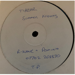 T'asar Summer Nights (R-Kane + Domino Remixes) Vinyl 12" USED