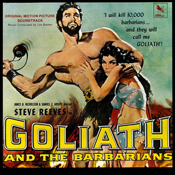 Les Baxter Goliath And The Barbarians Vinyl LP USED