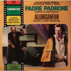 Egisto Macchi / Ennio Morricone Padre Padrone / Allonsanfan Vinyl LP USED