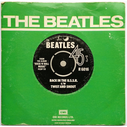 The Beatles Back In The USSR / Twist And Shout Vinyl 7" USED