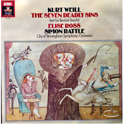 Kurt Weill / Elise Ross / Sir Simon Rattle The Seven Deadly Sins Vinyl LP USED
